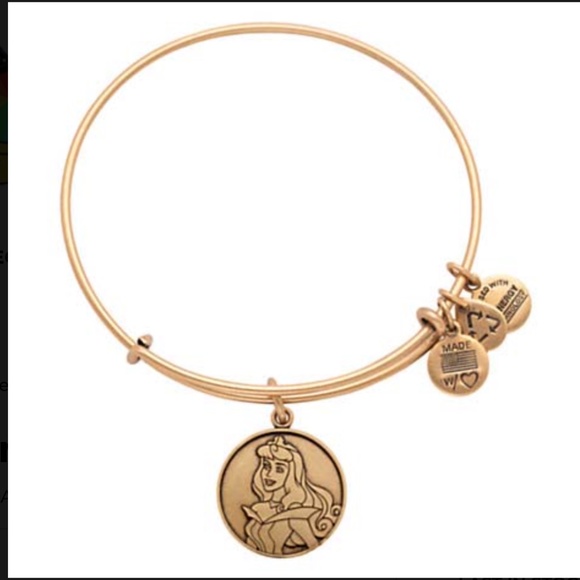 Alex and Ani Disney Aurora Charm Bangle - Picture 1 of 2